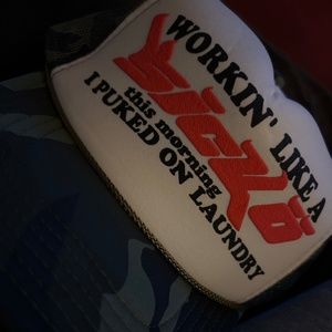 New Sicko Green Camo Trucker Hat